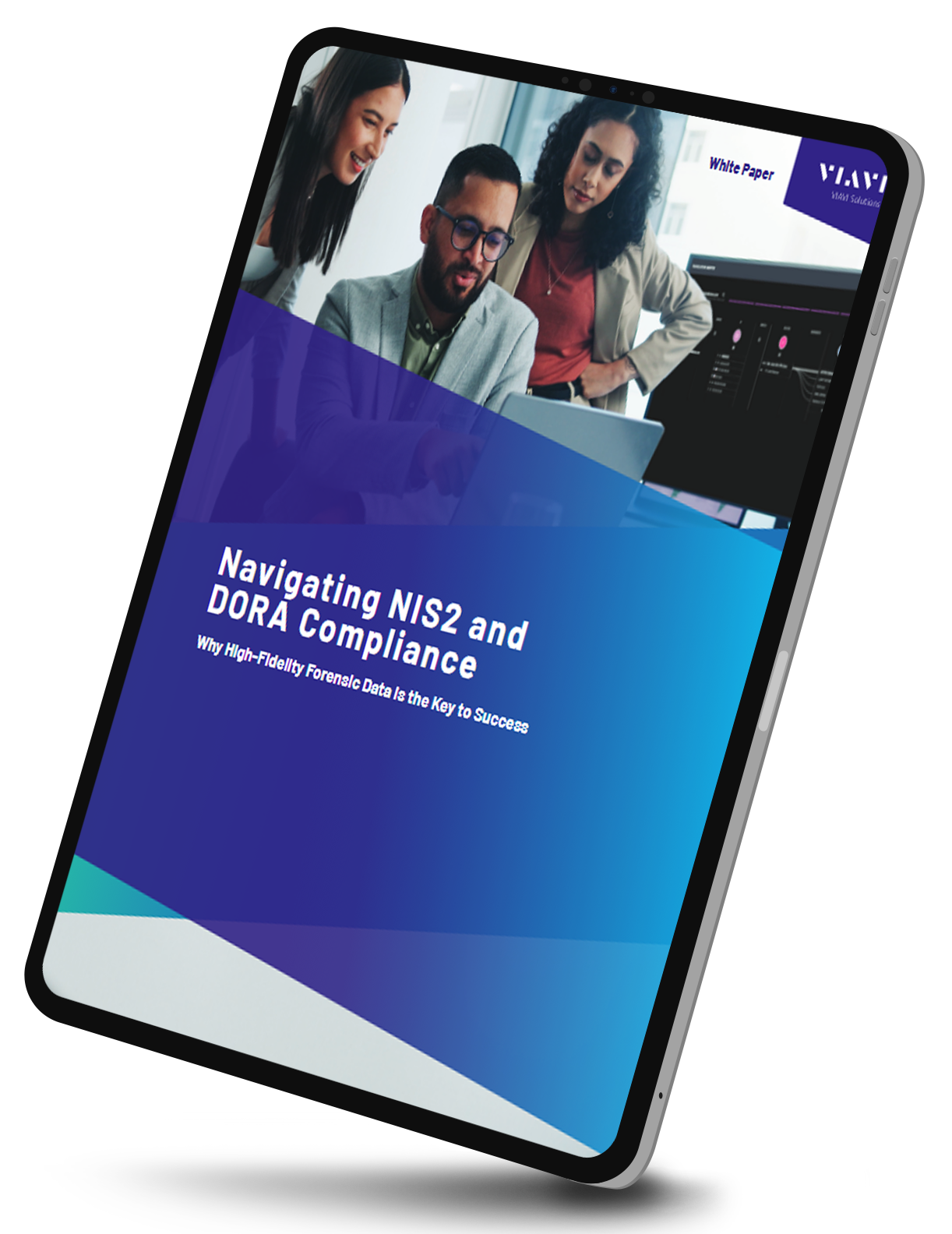 Image of the White Paper on a Tablet Screen.