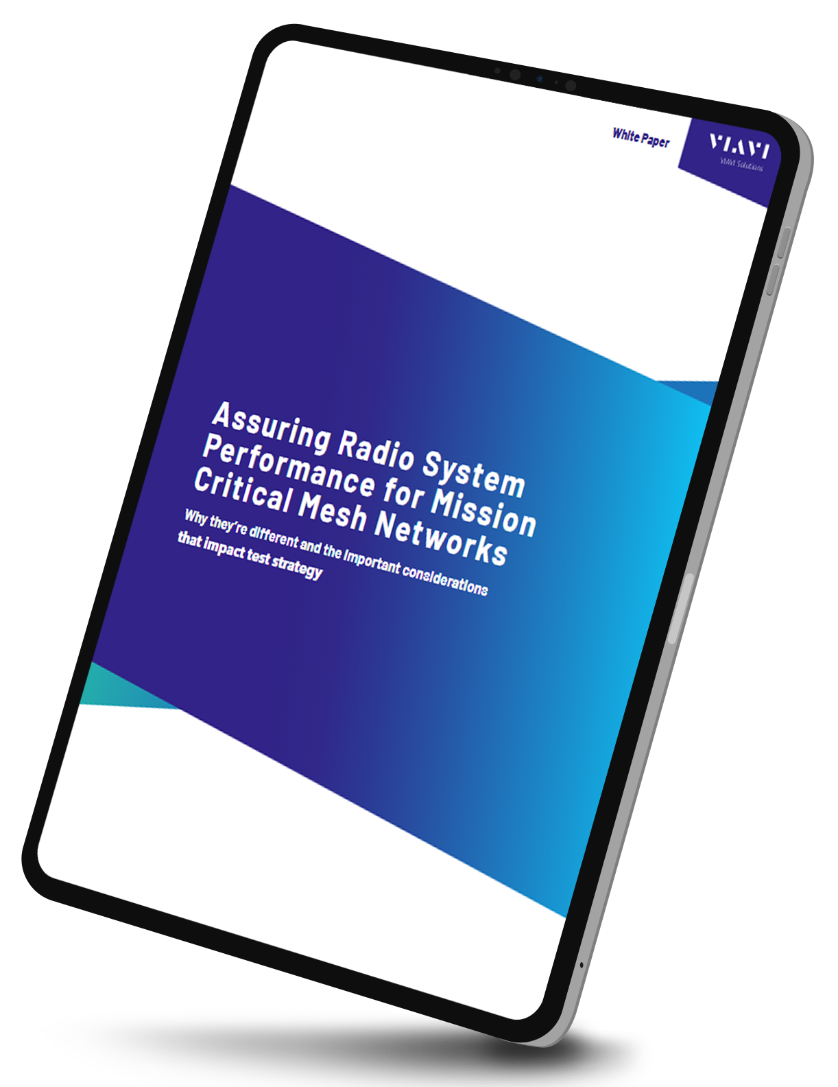 Assuring Radio System Performance for Mission Critical Mesh Networks